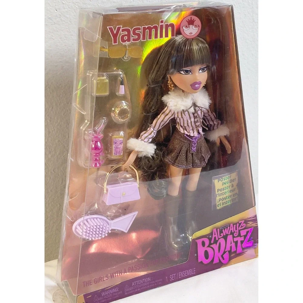 Alwayz Bratz Yasmin Fashion Doll 10 Accessories Poster MGA New in Box